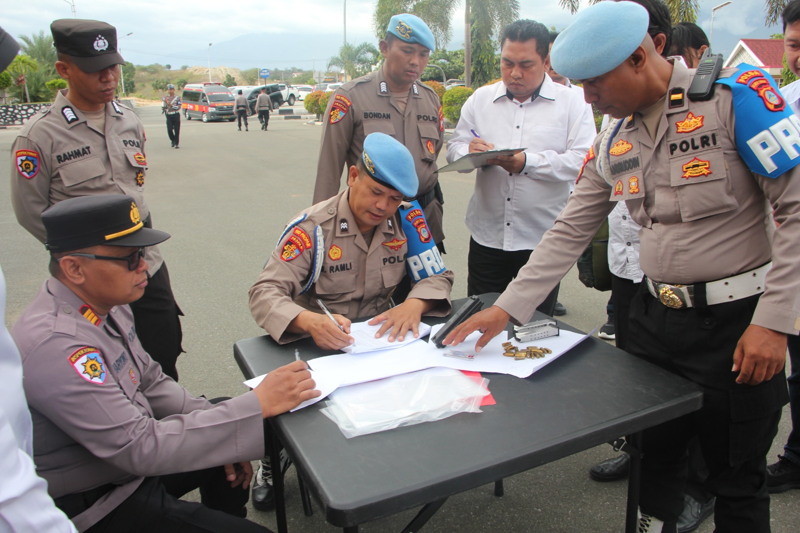 Polsek Ampana Tete Laksanakan Patroli Dalam Rangka Cooling Sistem