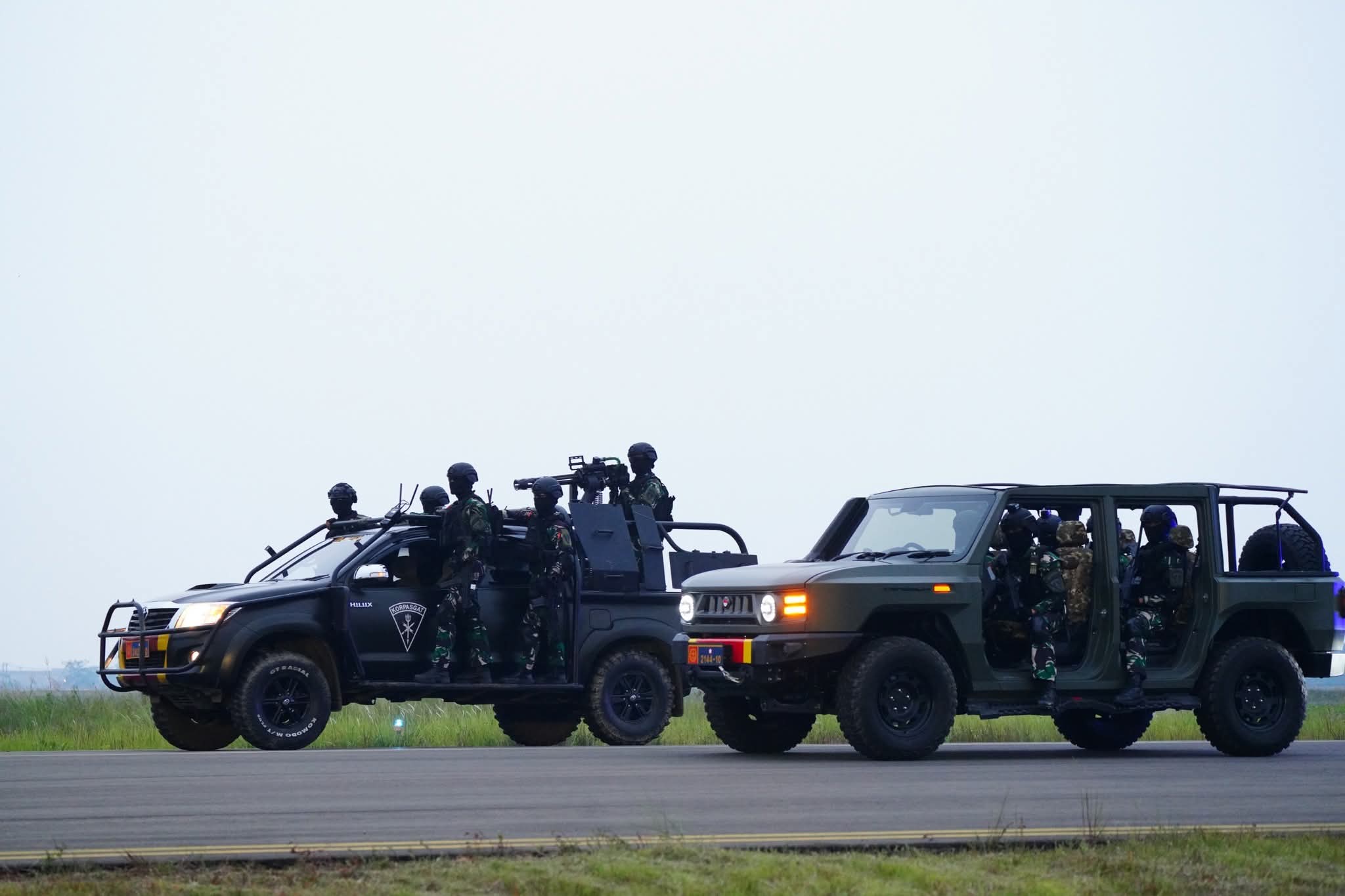Unjuk Kekuatan Nasional, TNI Kerahkan Puluhan Ribu Prajurit Amankan ...