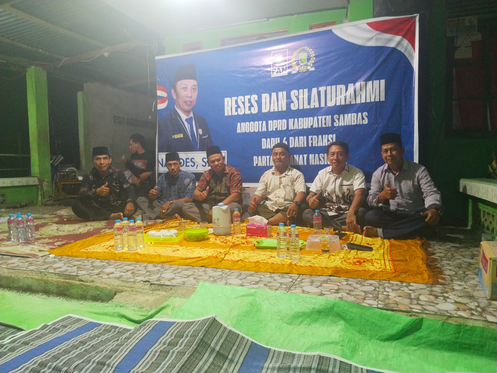 Serap Aspirasi Warga, Nandes S.Pd. Siap Perjuangkan Pembangunan Desa Matang Segantar