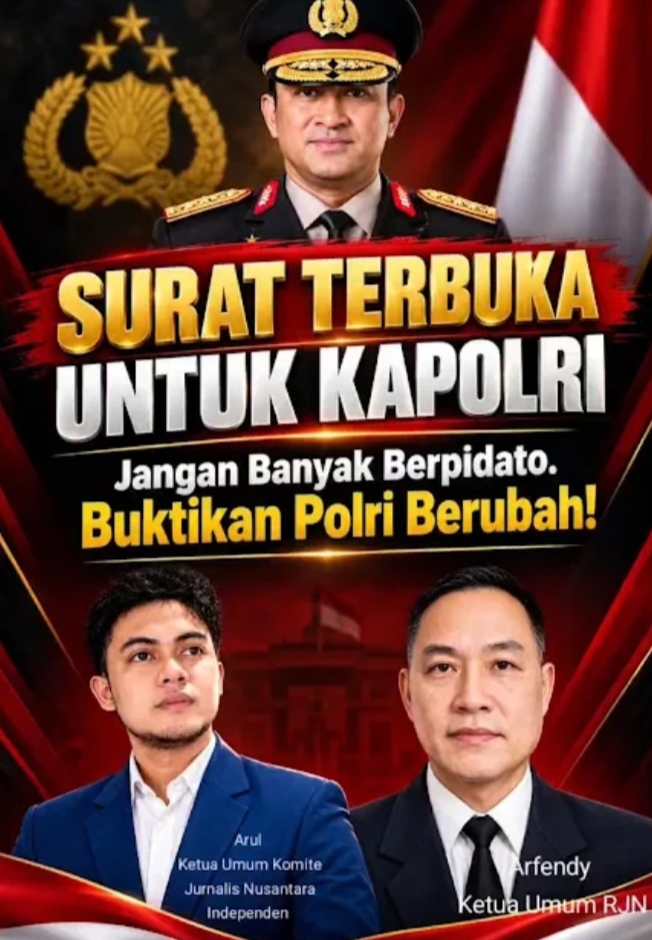 SOROTAN PUBLIK: Janji vs Realitas  Penagihan Bukti Nyata Kinerja Kapolri Baru!